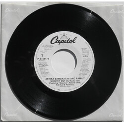 Afrika Bambaataa & Family Shout It Out USED VINYL 7INCH 45 RPM SINGLE PROMO