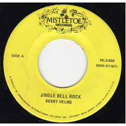 Bobby Helms Jingle Bell Rock / Jingle Bells Vinyl 7" USED