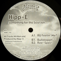 Hipp-E Something For Tha Soul Jah... Vinyl 12" USED