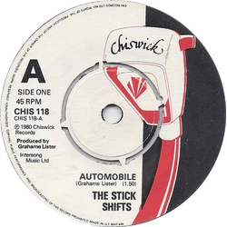 The Stick Shifts Automobile Vinyl 7" USED