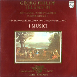 Georg Philipp Telemann / Severino Gazzelloni / Cino Ghedin / Félix Ayo / I Musici Suite A-Moll = Suite In A Minor / Concerti In G & F Vinyl LP USED