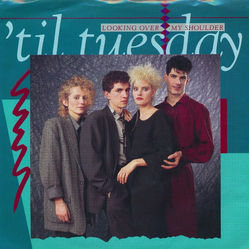 'Til Tuesday Looking Over My Shoulder Vinyl 7" USED