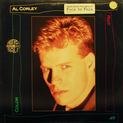 Al Corley Riot Of Color Vinyl LP USED