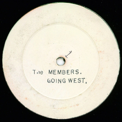 The Members Going West Vinyl 12" USED