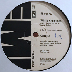Camille (45) White Christmas Vinyl 12" USED