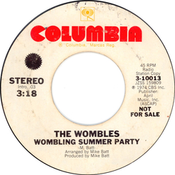 The Wombles Wombling Summer Party Vinyl 7" USED