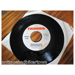 Peter McCann Just One Woman Vinyl 7" USED