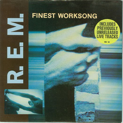 R.E.M. Finest Worksong Vinyl 7" USED