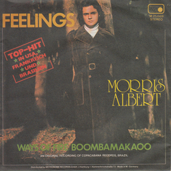 Morris Albert Feelings Vinyl 7" USED