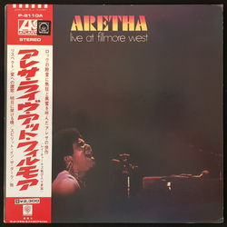 Aretha Franklin Live At Fillmore West Vinyl LP USED