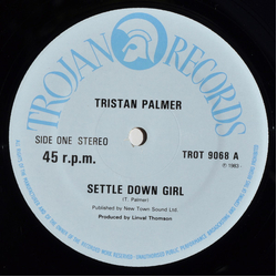 Tristan Palmer Settle Down Girl Vinyl 12" USED