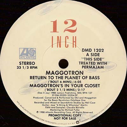 Maggotron Return To The Planet Of Bass Vinyl 12" USED