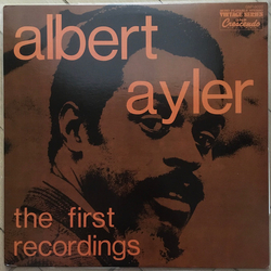 Albert Ayler The First Recordings Vinyl LP USED
