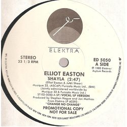 Elliot Easton Shayla Vinyl 12" USED