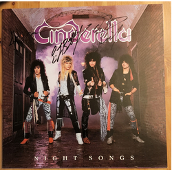 Cinderella (3) Night Songs Vinyl LP USED
