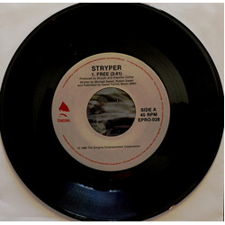 Stryper Free USED VINYL 7INCH SINGLE PROMO