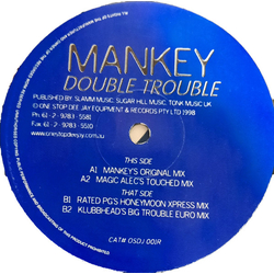 Mankey Double Trouble Vinyl 12" USED