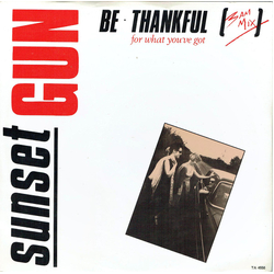 Sunset Gun Be Thankful For What You've Got (3AM Mix) Vinyl 12" USED