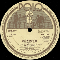Life Force (2) What A Way To Go Vinyl 12" USED