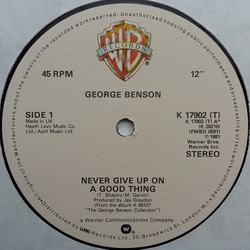 George Benson Never Give Up On A Good Thing Vinyl 12" USED