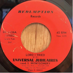 Universal Jubilaires Lord I Tried / Who Will Stick By You Vinyl 7" USED