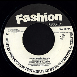 Phillip Leo / CJ Lewis Young, Gifted & Black Vinyl 7" USED
