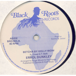 Errol Dunkley Betcha By Golly Wow Vinyl 12" USED