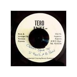 Junie Ranks / Barry Back Don't Open It Vinyl 7" USED