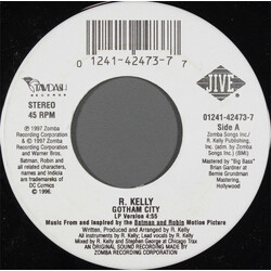 R. Kelly Gotham City USED VINYL 7INCH 45 RPM