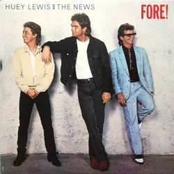 Huey Lewis & The News Fore! Vinyl LP USED