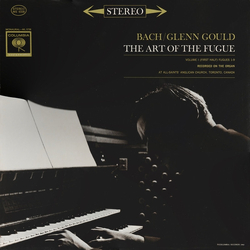 Johann Sebastian Bach / Glenn Gould The Art Of The Fugue, Volume 1 (First Half) Fugues 1-9 Vinyl LP USED