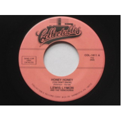 Lewis Lymon & The Teenchords Honey Honey (You Don't Know) / Please Tell The Angels Vinyl 7" USED