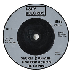 Secret Affair Time For Action Vinyl 7" USED
