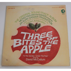 MGM Studio Orchestra / Robert Armbruster Three Bites Of The Apple Original Sound Track Album Vinyl LP USED