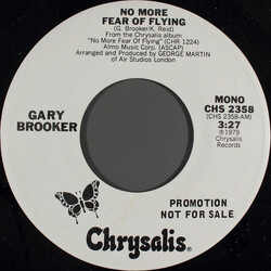 Gary Brooker No More Fear Of Flying USED VINYL 7INCH 45 RPM PROMO STEREO MONO