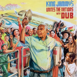 King Jammy King Jammy's Unites The Nations With Dub Vinyl LP USED