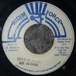 Joe Mannix Hold It Down Vinyl 7" USED