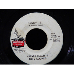 Harvey Scales & The Seven Sounds Love Itis / Get Down Vinyl 7" USED
