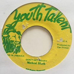 Michael Black (4) Don't Get Weary Vinyl 7" USED