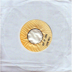 Leon Hall Out Of Love Vinyl 7" USED