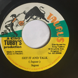 Jaguar (7) Get It And Talk Vinyl 7" USED