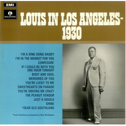 Louis Armstrong Louis In Los Angeles - 1930 Vinyl LP USED