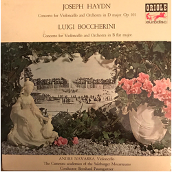Joseph Haydn / Luigi Boccherini / André Navarra / Bernhard Paumgartner / Camerata Academica Salzburg Cello Concerti Vinyl LP USED