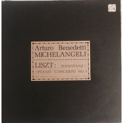 Arturo Benedetti Michelangeli / Franz Liszt Totentanz - Piano Concerto No. 1 Vinyl LP USED
