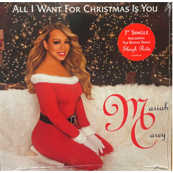 Mariah Carey All I Want For Christmas Is You Vinyl 7" USED