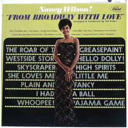 Nancy Wilson From Broadway With Love Vinyl LP USED
