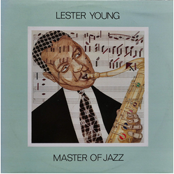 Lester Young Master Of Jazz Vinyl LP USED