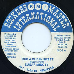 Sugar Minott Rub A Dub In Sweet Vinyl 7" USED