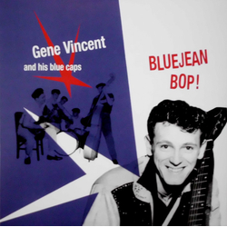 Gene Vincent & His Blue Caps Bluejean Bop! Vinyl LP USED