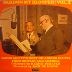 Kermit Schafer Pardon My Blooper! Vol. 2 Vinyl LP USED